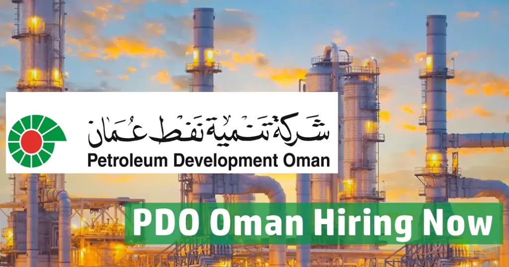 Petroleum Development Oman PDO Jobs