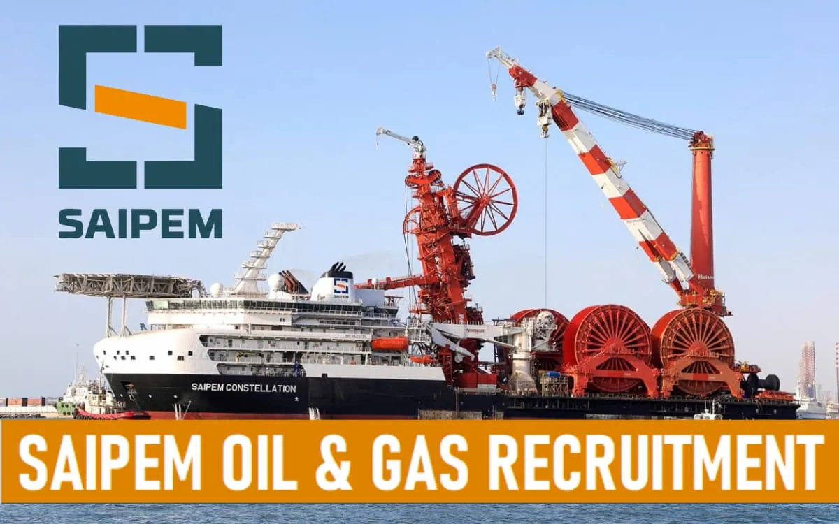 Saipem Oil and Gas Jobs